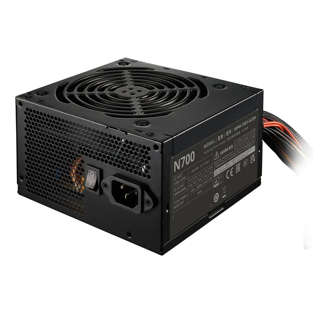 Cooler Master Elite NEX 230V 700 W PSUThe ELITE NEX 230V is an entry-level, reliable PSU. The quiet 120mm fan, active power factor correction, exceptional temperature resistanceR 1129.00Cooler Master