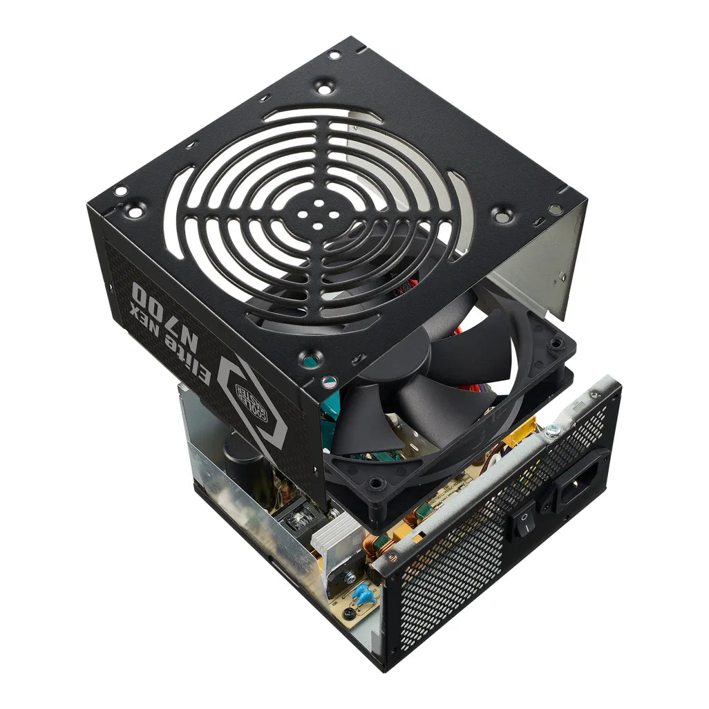 Cooler Master Elite NEX 230V 700 W PSUThe ELITE NEX 230V is an entry-level, reliable PSU. The quiet 120mm fan, active power factor correction, exceptional temperature resistanceR 1129.00Cooler Master