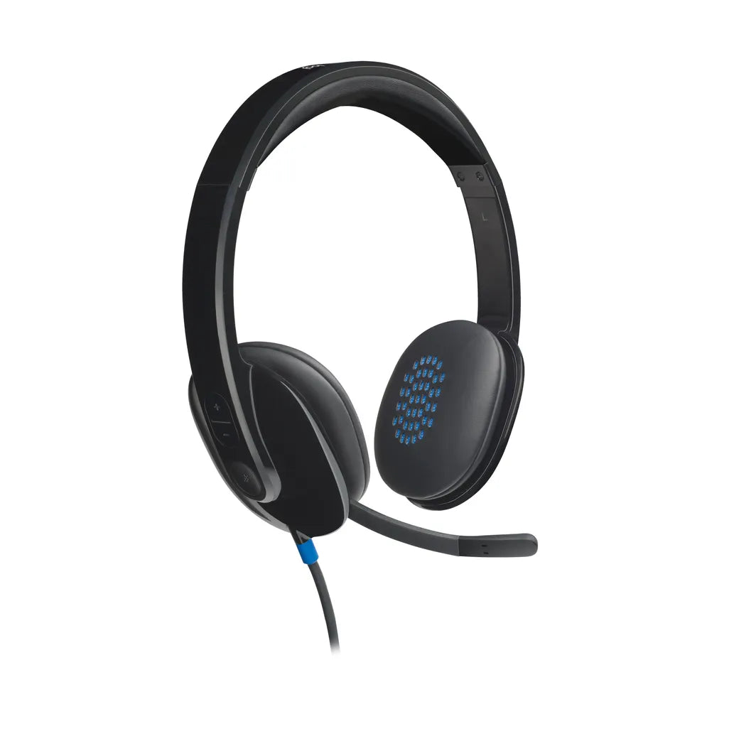 Logitech H540 USB Headset with Noise-Cancelling Mic Enjoy rich digital audio with the Logitech H540 Headset. Easy plug-and-play for music, movies, calls. On-ear controls. 2-Year Warranty. R 849.00 Logitech