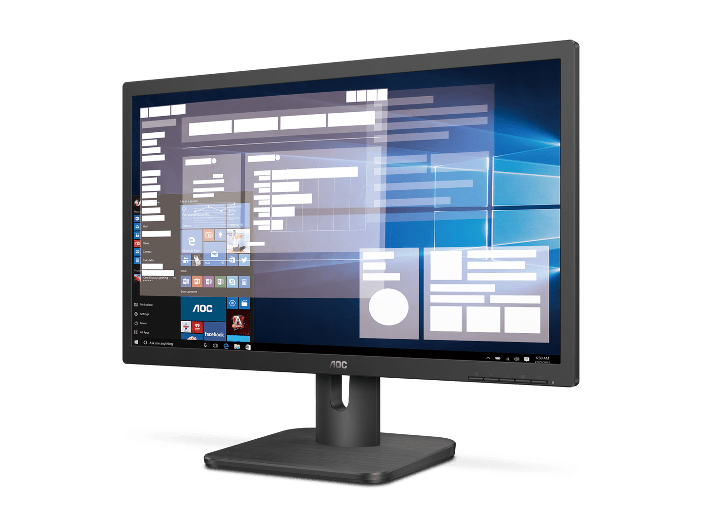 AOC Essential-line 20E1H 19.5" Flicker Free Monitor