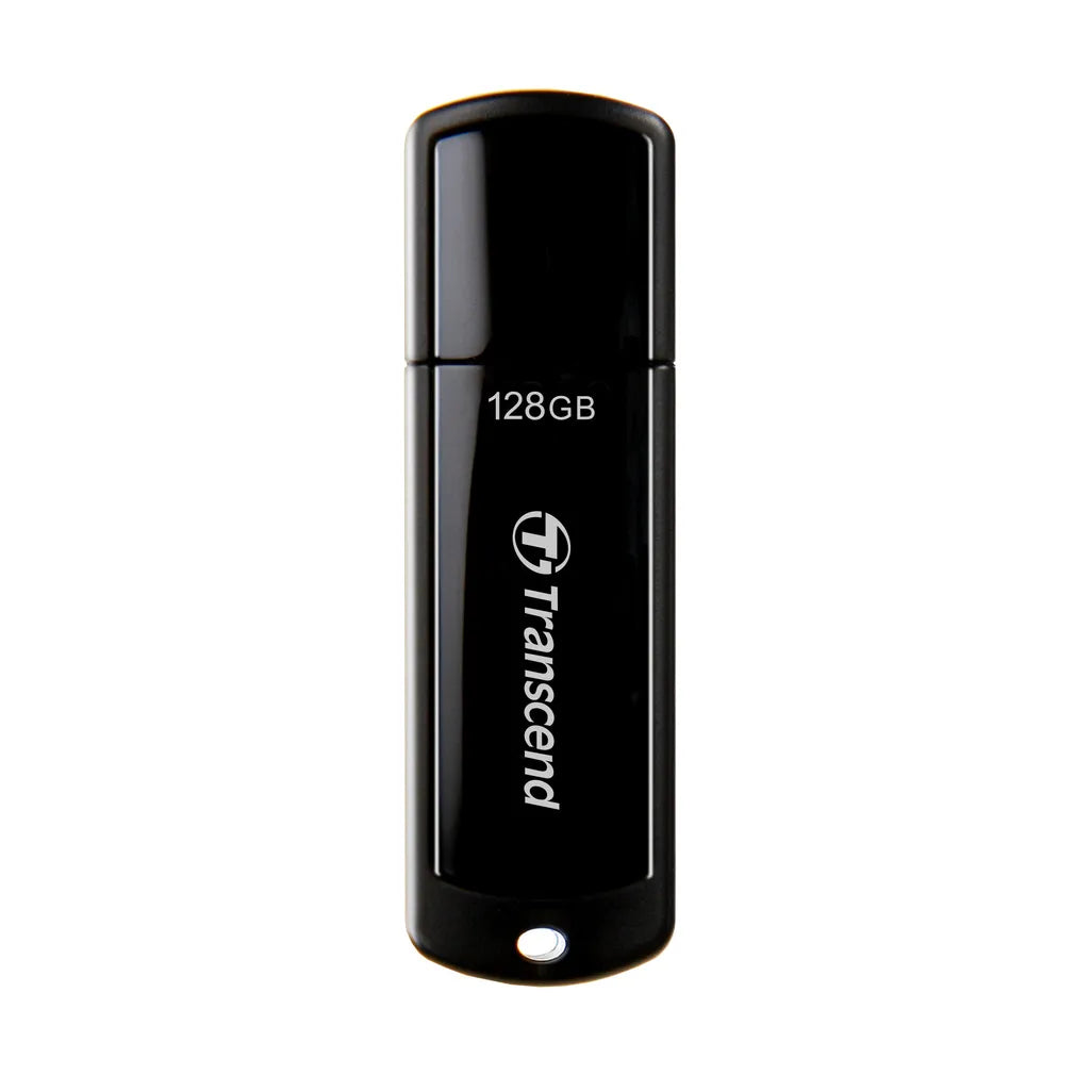 Transcend JetFlash 700, 128 GB, USB Type-A, 3.2 Gen 1 (3.1 Gen 1), Cap, 8.5 g, Black