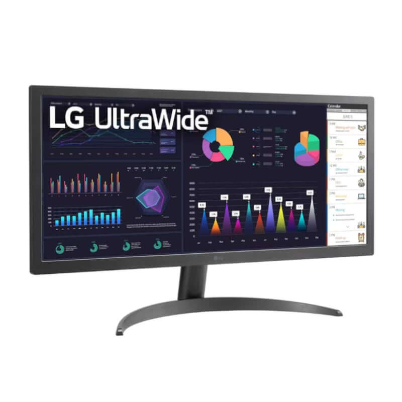 LG 26" UltraWide Monitor 75Hz - Vivid IPS DisplayExperience the ultimate view with LG's 26" UltraWide 75Hz Monitor. Perfect for gaming & work with 1ms response & AMD FreeSync™. Enhanced color accuracy.R 3299.00LG