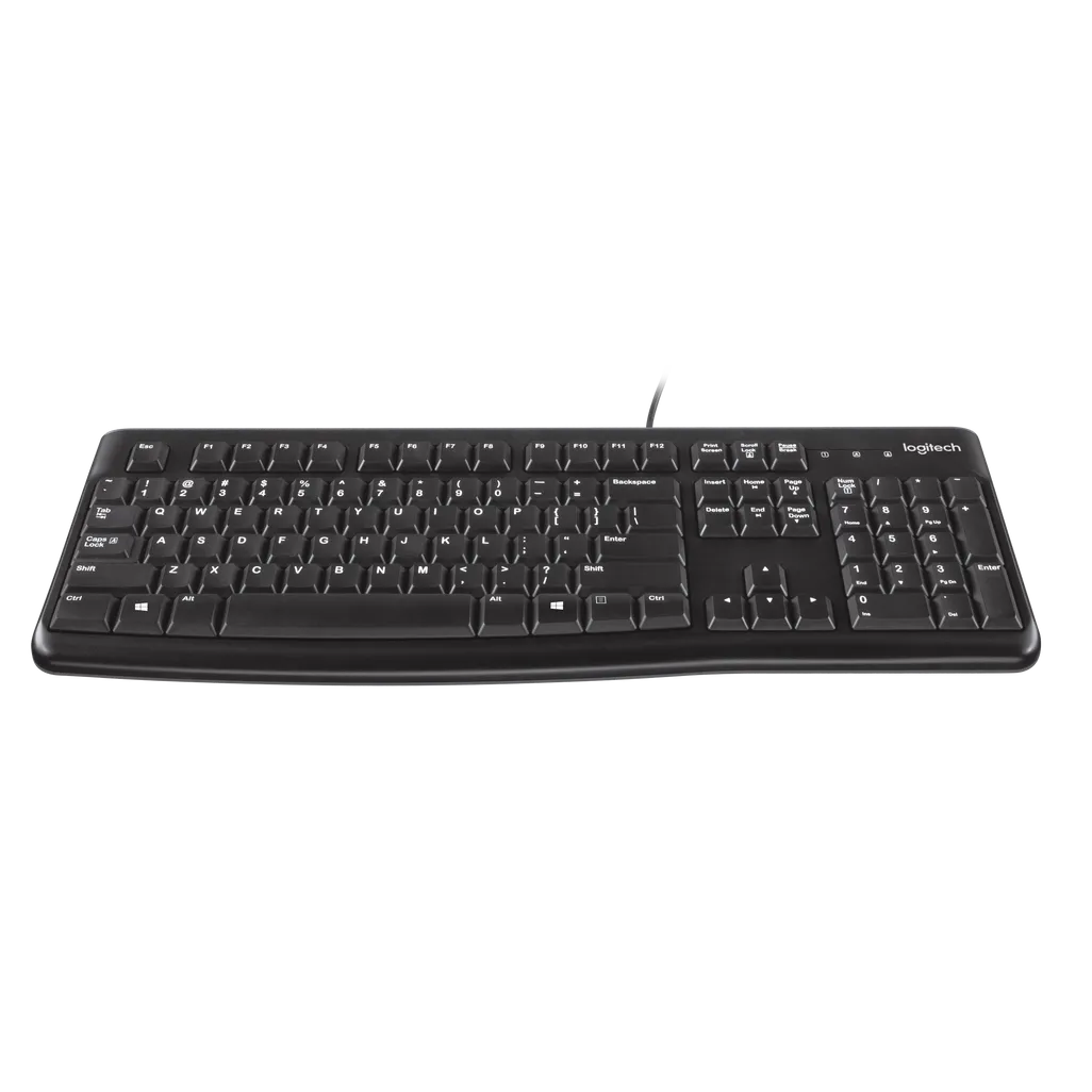 Logitech Desktop MK120, Full-size (100%), Wired, USB, QWERTY, Black, Mouse includedDiscover reliable simplicity with the Logitech MK120 Combo. Easy plug-and-play design with full-size keyboard and mouse via USB. Perfect for any setup.R 249.00Logitech