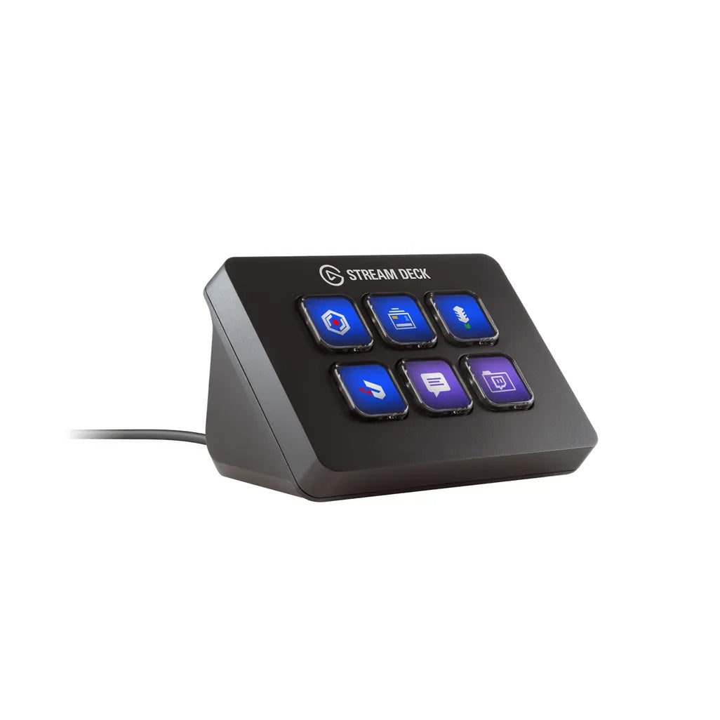 ELGATO_STREAMDECK_MINI Stream Deck Mini packs infinite control into six keys that let you instantly trigger actions and focus on what matters most: your audience. Elgato R 1749.00