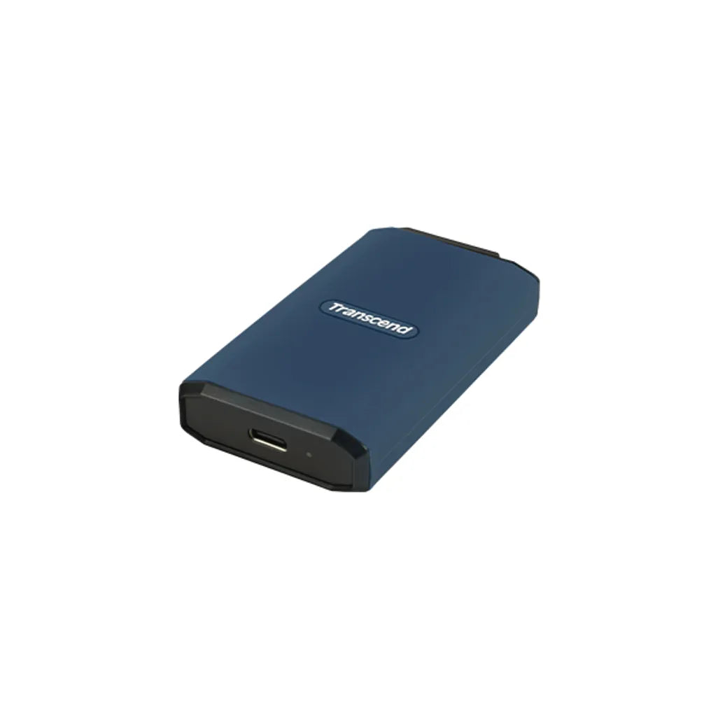 Transcend ESD410C, 4 TB, USB Type-C, 2000 MB/s, 20 Gbit/s, Password protection, Blue