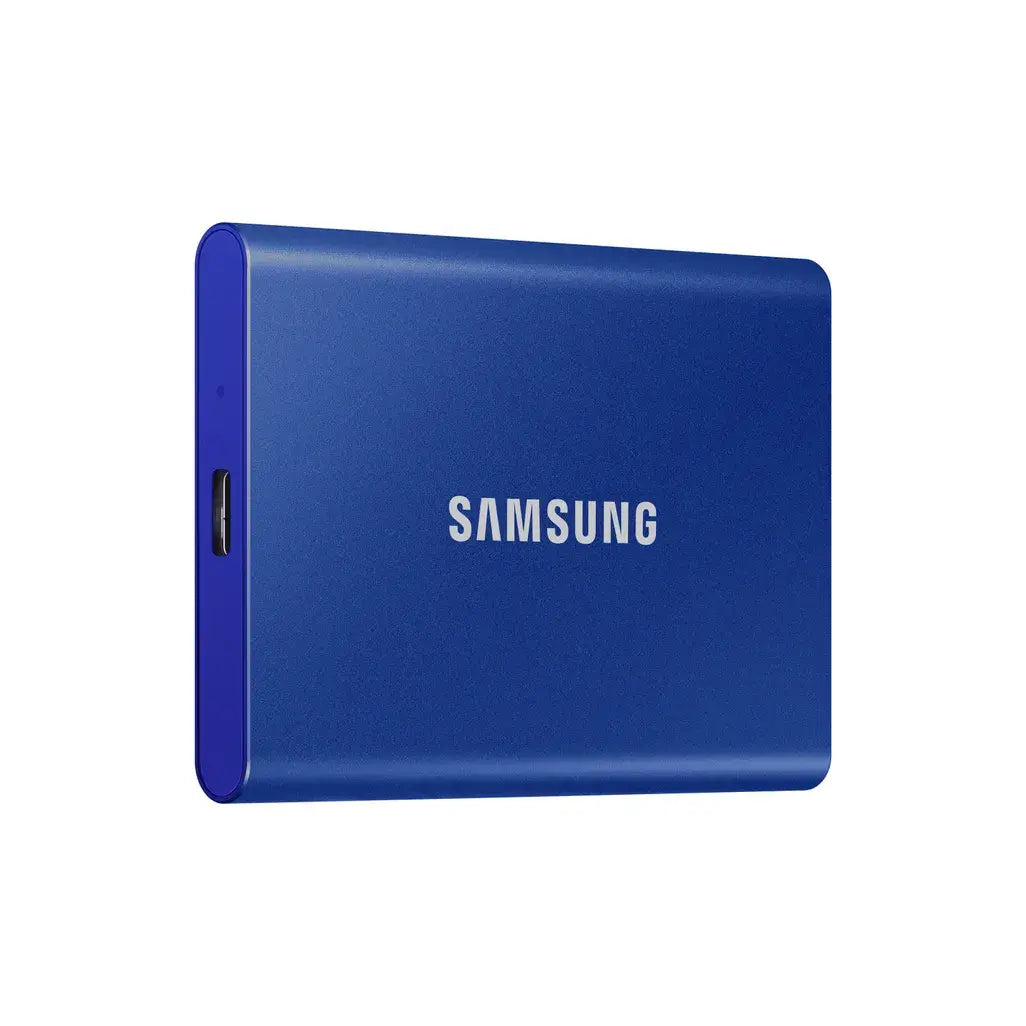 Samsung Samsung Portable SSD T7 Blue 2TB Experience lightning-fast file transfers and premium security with the Samsung Portable SSD T7 Blue 2TB. Perfect for work and play. R 4720.00