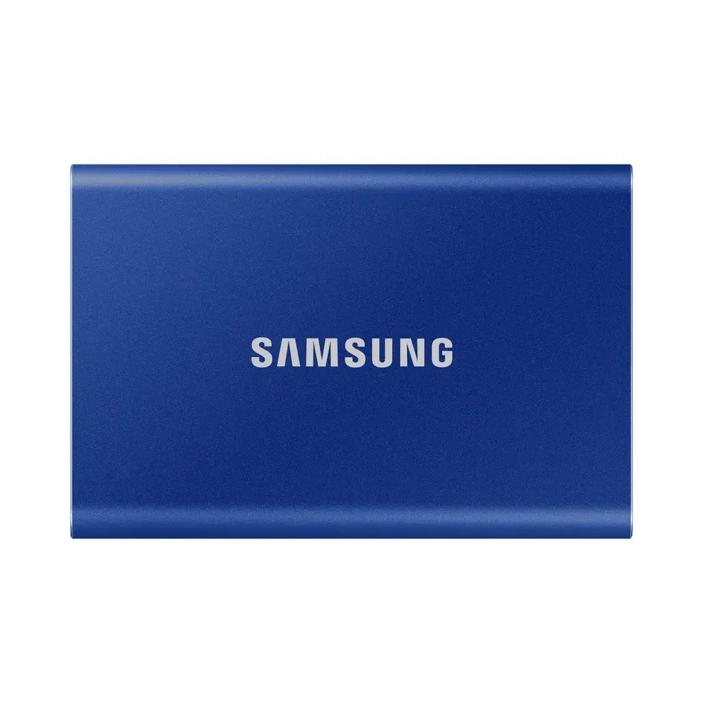 Samsung Samsung Portable SSD T7 Blue 2TB Experience lightning-fast file transfers and premium security with the Samsung Portable SSD T7 Blue 2TB. Perfect for work and play. R 4720.00