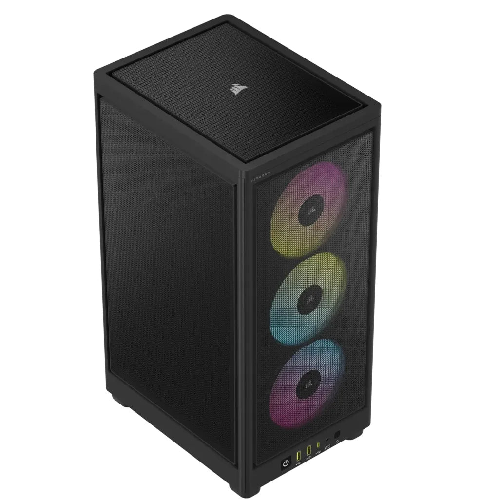 CC-9011246-WW SKU: CC-9011246-WW 2000D ICUE Airflow Tempered Glass Mid-Tower; Black; AF Slim fans/SF PSU only CC-9011246-WW 2000D ICUE Airflow Tempered Glass Mid-Tower R 3089.00 Corsair