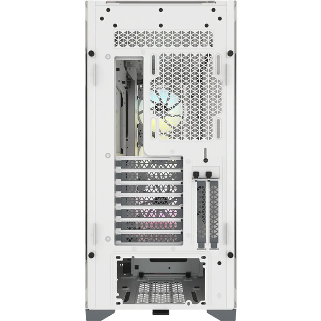 Corsair iCUE 5000X RGB, Midi Tower, PC, Plastic, Steel, Tempered glass, White, ATX,EATX,ITX, Gaming Corsair iCUE 5000X RGB, Midi Tower, PC, White, R 3599.00 Corsair