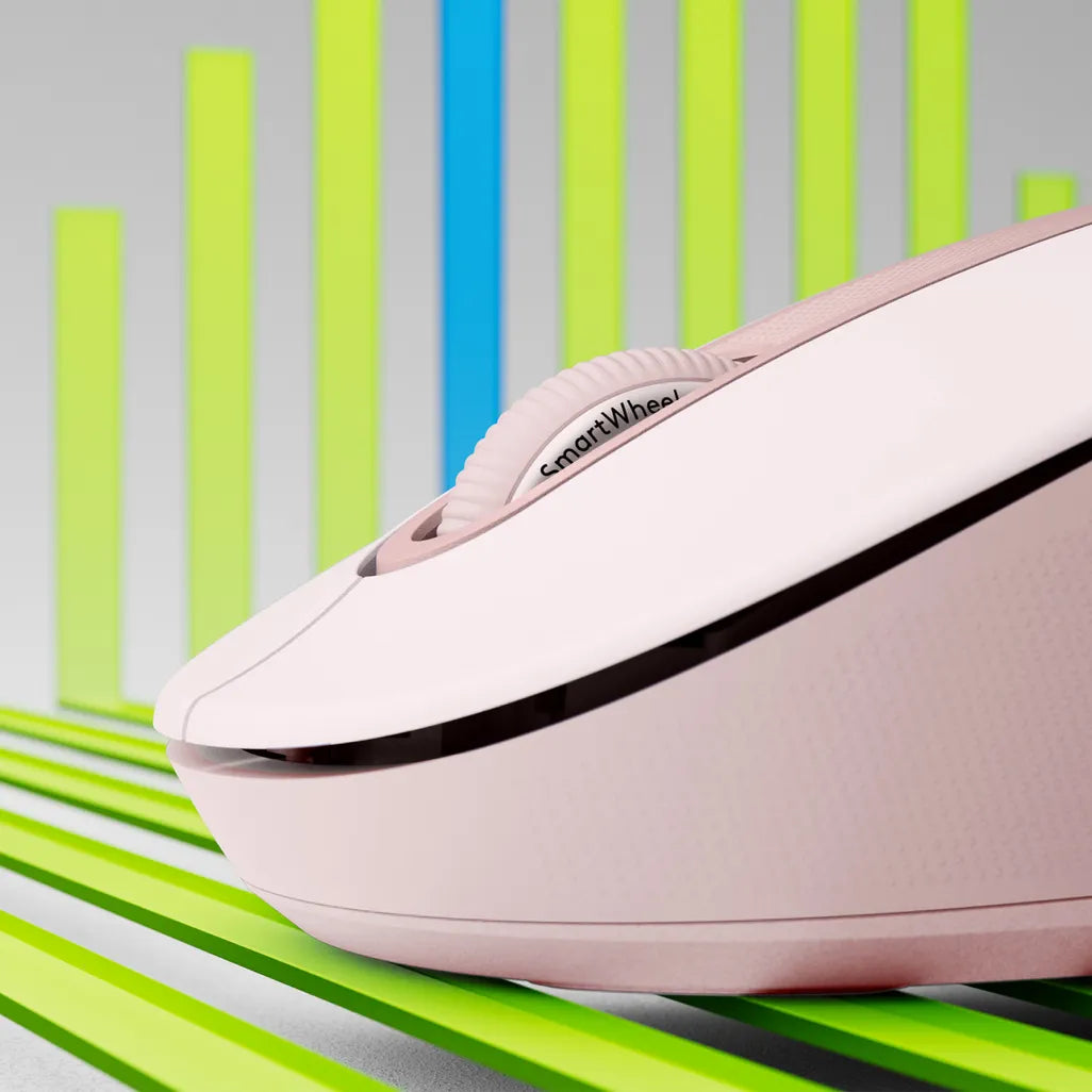 Logitech Signature M650 Wireless Mouse, Right-hand, Optical, RF Wireless + Bluetooth, 4000 DPI, PinkExperience precision and comfort with the Logitech M650. SmartWheel scrolling for better productivity. Wireless, optical, 4000 DPI.R 669.00hereUR