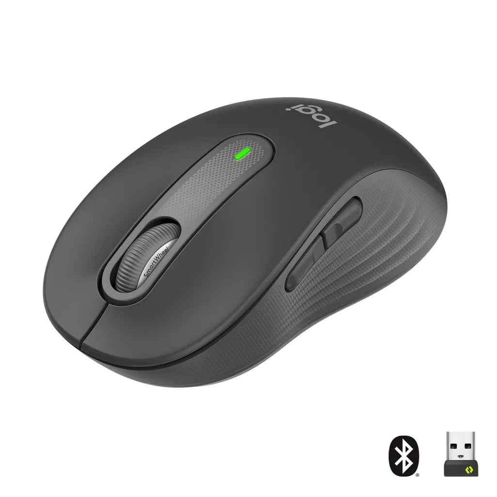 Logitech Signature M650 Wireless Mouse, Right-hand, Optical, RF Wireless + Bluetooth, 4000 DPI, PinkExperience precision and comfort with the Logitech M650. SmartWheel scrolling for better productivity. Wireless, optical, 4000 DPI.R 669.00hereUR