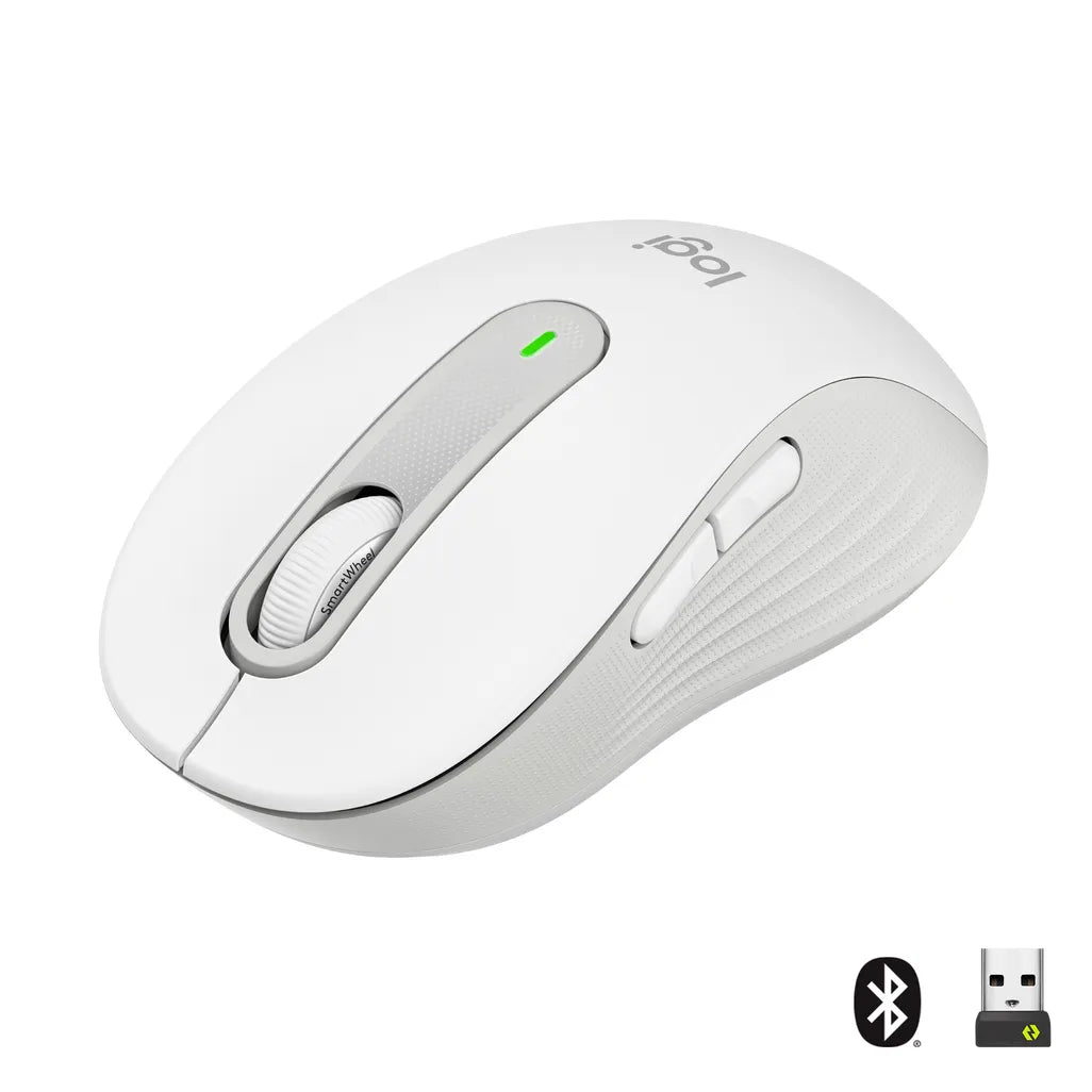 Logitech Signature M650 Wireless Mouse, Right-hand, Optical, RF Wireless + Bluetooth, 4000 DPI, PinkExperience precision and comfort with the Logitech M650. SmartWheel scrolling for better productivity. Wireless, optical, 4000 DPI.R 669.00hereUR