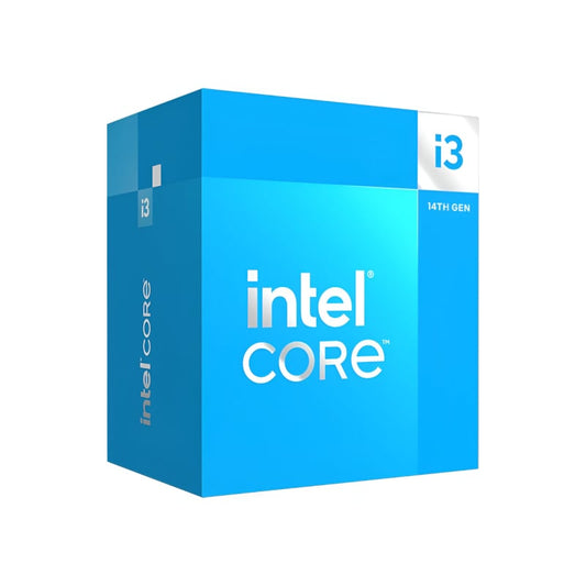 Intel 14th Gen Core i3-14100 LGA1700 3.5GHz 4-Core CPU - BUY NOW Upgrade your system with the Intel 14th Gen Core i3-14100 CPU. Perfect for gamers, creators, and streamers with its performance hybrid architecture. R 3389.0 Intel