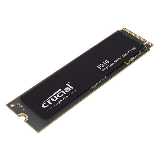 Crucial P310 1TB M.2 NVMe 3D NAND SSDExperience ultra-fast gaming with Crucial P310 1TB Gen4 NVMe SSD, featuring 7,100/6,000MB/s speeds and Micron 3D NAND technology.R 1899.00Crucial