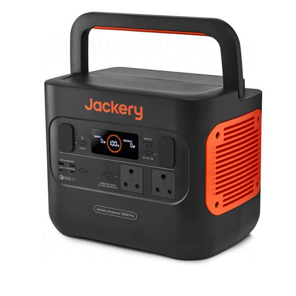 Jackery Explorer 2000 PRO Portable Power Station Compact & ultra-quiet Jackery 2000 PRO with Pure Sine Wave, 2200W inverter, fast charging, and UPS function. Portable power redefined. R 34899.00 Jackery