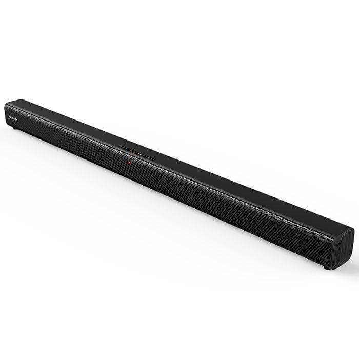 Hisense HS205 Soundbar | HS205 Audio Upgrade your TV's sound with the Hisense HS205 Soundbar. Featuring 60W speakers, HDMI ARC, and Bluetooth connectivity for an easy, wire-free setup. R 1173.00 Hisense