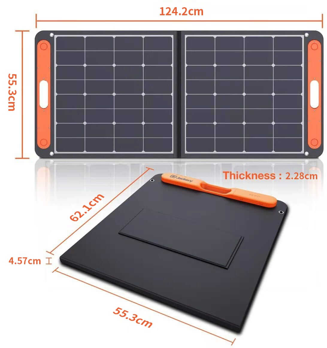 Jackery SolarSaga 100W Portable Solar Panel Harness the sun's power with Jackery SolarSaga 100W. Lightweight, foldable, and 23% efficient for outdoor life and power outages R 5799.00 Jackery