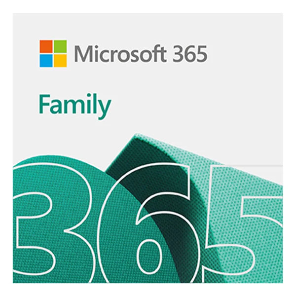 Microsoft 365 Family 1 Year Household Subscription - Electronic Software Delivery