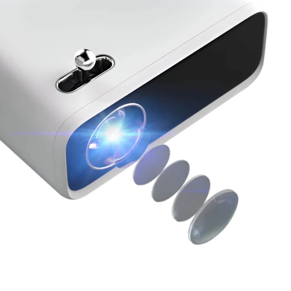 WANBO MINI PRO 720p 250ANSI Android 9.0 Smart Projector – White Transform movie nights with the WANBO Mini Pro 720p Android 9.0 Projector. Stunning clarity, vibrant images, and seamless streaming. R 2249.00 Wanbo