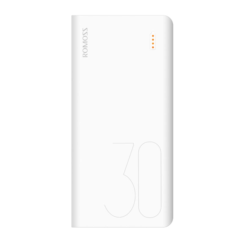 Romoss Power Bank Pulse 30 30000mAhWHRomoss Pulse 30 30000mAh Power Bank allows for the charging of multiple devices. Its high-quality lithium polymer batteries are both safe and durable. R 799.00Romoss