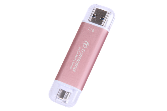 Transcend ESD3101TB Portable SSD The ESD310 is Transcend's smallest portable SSD that delivers a lightning-fast transfer rate of 10 Gbps and a capacious storage capacity of up to 2TB, R 2099.00 Transcend