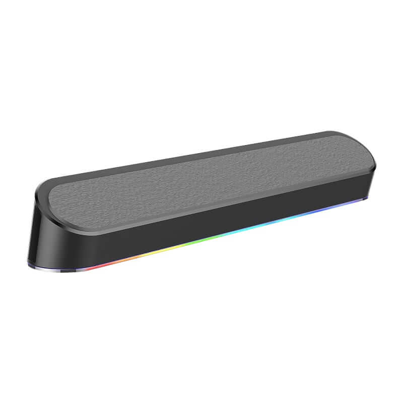 REDRAGON 2.0 Sound Bar ADIEMUS 2 x 3W RGB USB|Aux – BlackThe Redragon 6W Adiemus RGB Gaming Soundbar offers great sound with colourful RGB backlighting effects in one compact speaker. R 499.00Redragon