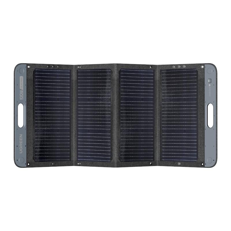 UGREEN Portable Solar Panel 100W - Long product life - Weather and Waterproof Design  - MPPT controller - Lightweight,  i - hereUR