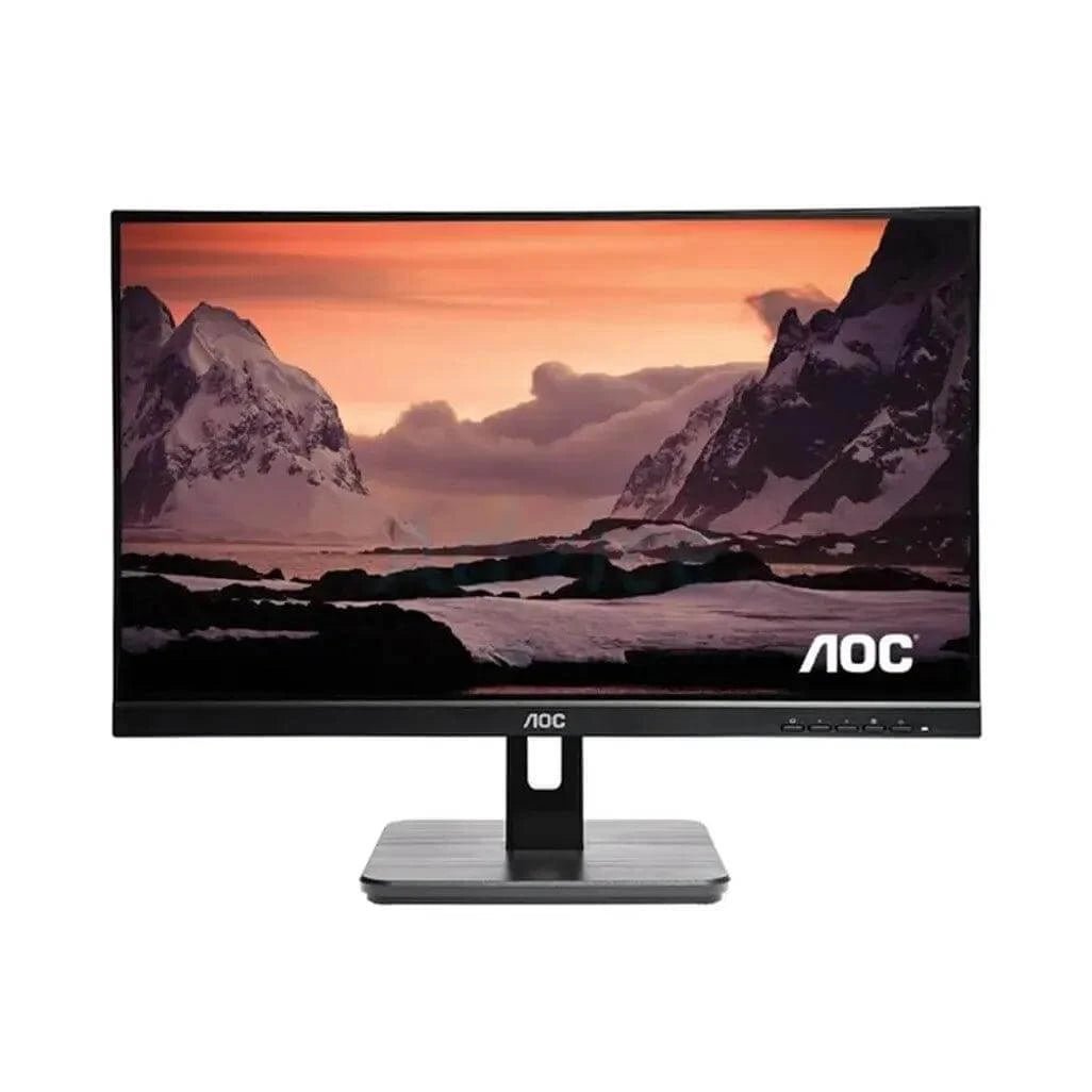 AOC Monitor 21.5 IPS Panel; 1920x1080; 75Hz; HDMI+VGA; earphone; Flicker free; VESA; 4 Year warranty - hereUR