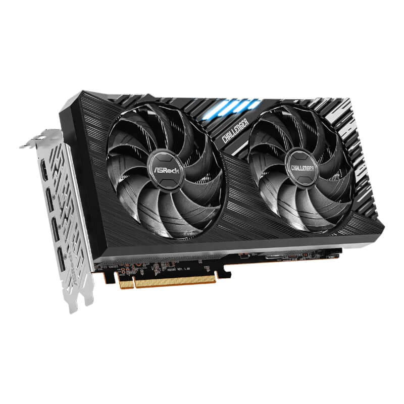 ASRock Radeon RX7800XT Challenger 16G OC 256 - BIT Graphics Card - 36 Month Warranty - hereUR