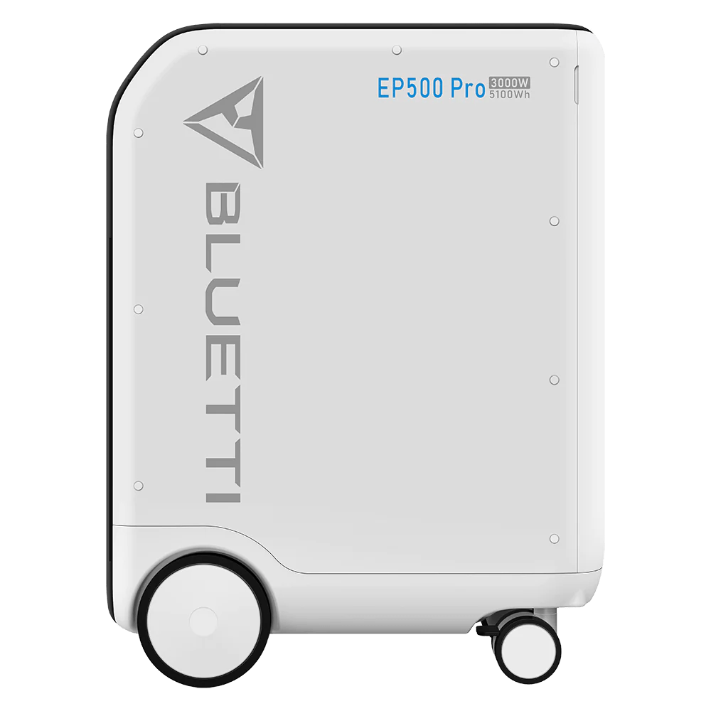 BLUETTI EP500Pro Power Station | 3,000W 5,100Wh Experience limitless power with the BLUETTI EP500Pro 5.1kWh Station. South African plugs, versatile recharging, smart control, perfect for off-grid use. R 51369.00 Bluetti