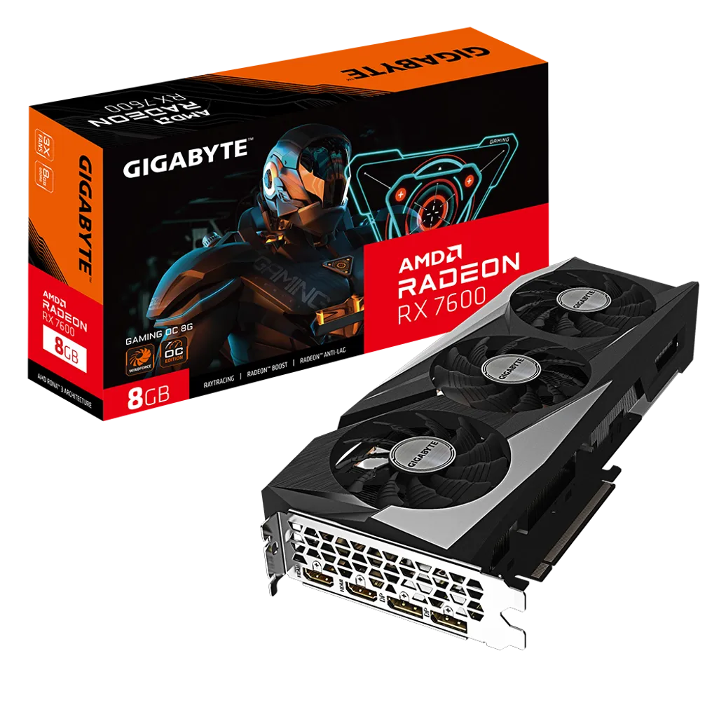 Gigabyte Radeon™ RX 7600 GAMING OC 8Gv