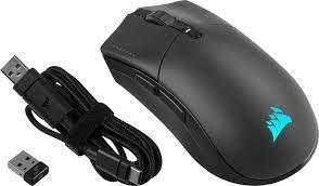 Corsair SABRE RGB PRO WIRELESS, Right - hand, - hereUR