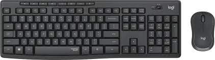 Logitech Wireless keyboard  and mouse Combo MK295 Desktop Silent (GRAPHITE) 3-Year Limited Hardware warranty - hereUR