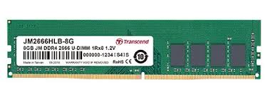 Transcend Transcend JM2666HLB-8G, 8 GB, 1 x 8 GB, DDR4, 2666 MHz, 288-pin DIMM