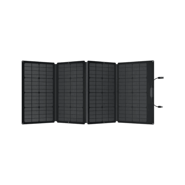 EcoFlow 160W Portable Solar Panel Portable & self - supporting Smart solar power One - piece folding design - hereUR