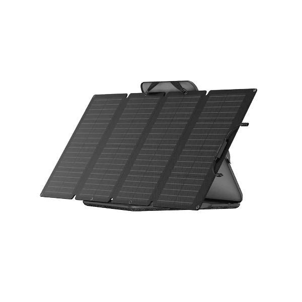 EcoFlow 160W Portable Solar Panel Portable & self - supporting Smart solar power One - piece folding design - hereUR