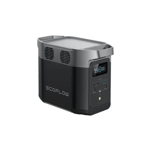 EcoFlow Delta 2 Portable Power Station - 1800W - Expandable Capacity - 1024Wh AC Output - Solar Charging - Wi - Fi & Bluetooth - 5 - Year Warranty - hereUR