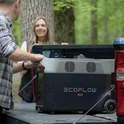 EcoFlow Delta Pro Portable Power Station - 25kWh Capacity - 3600W - 7200W AC Output - 6500W MultiCharge - Fastest Charging - Solar Compatible - hereUR