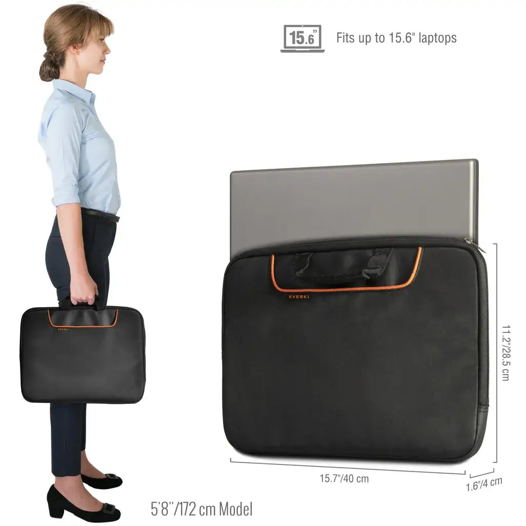 Everki 808-15 Laptop Sleeve w/Memory Foam, up to 15.6-Inch Protect your laptop with the slim, easy-to-carry Everki 808-15 laptop sleeve. Memory foam construction offers maximum protection for up to 15.6" devices. R 299.0 Everki