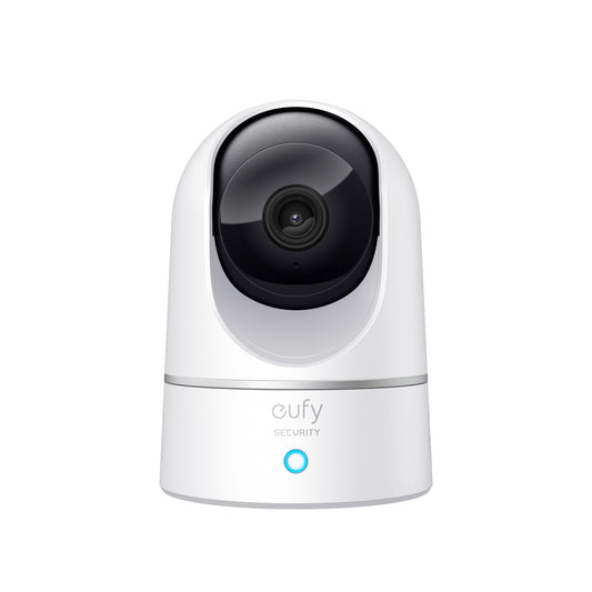 eufy Cam Indoor 2K Pan & Tilt Monitor your home with the Eufy Indoor Cam 2K Pan & Tilt. Enjoy high-resolution video and discreetly place this compact, versatile wired camera indoors. R 1399.00 Eufy