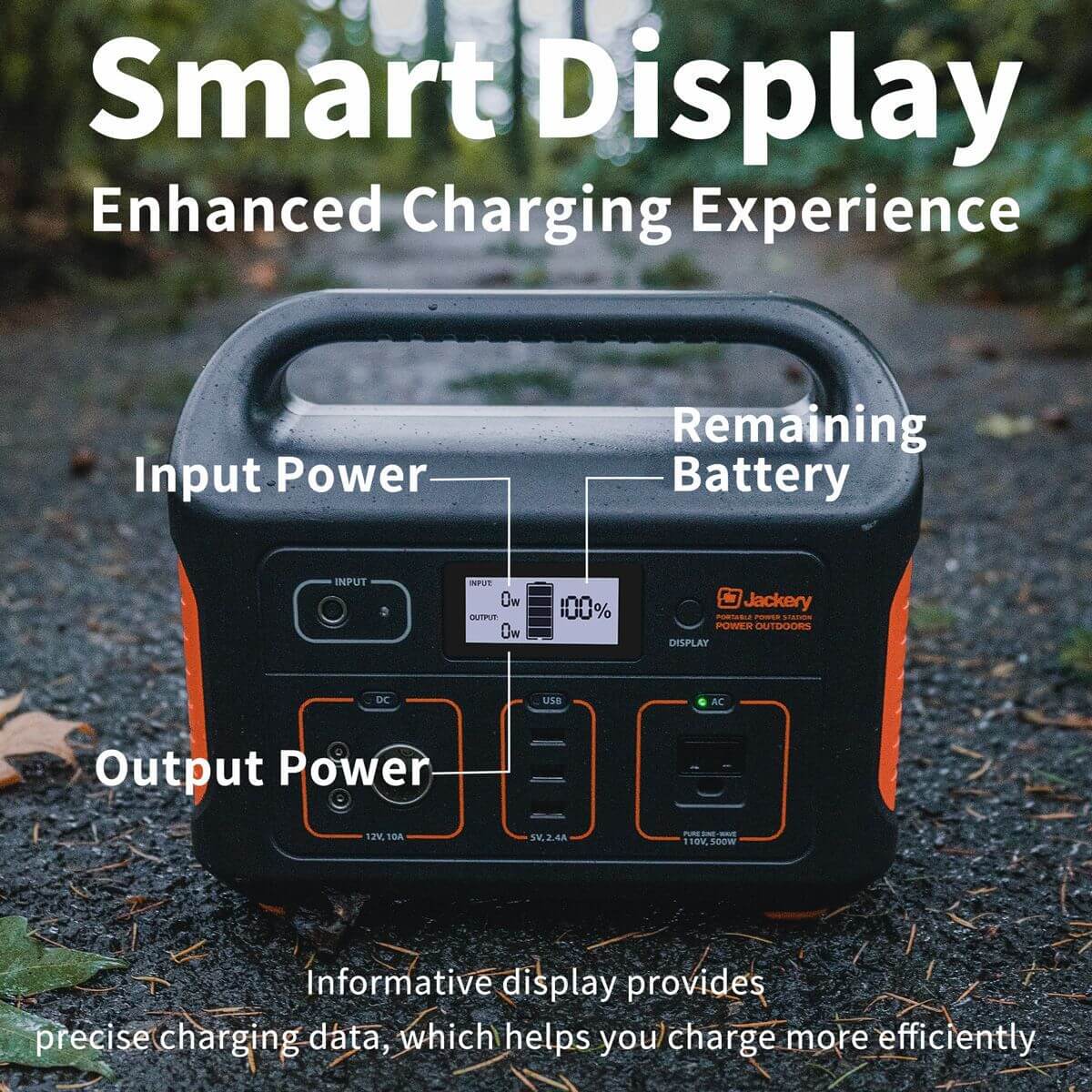 Jackery Explorer 500 Portable Power Station Power on-the-go with Jackery Explorer 500. Lightweight 518Wh capacity, 500W rated, 1000W surge power. Perfect for outdoor adventures. R 6609.00 Jackery