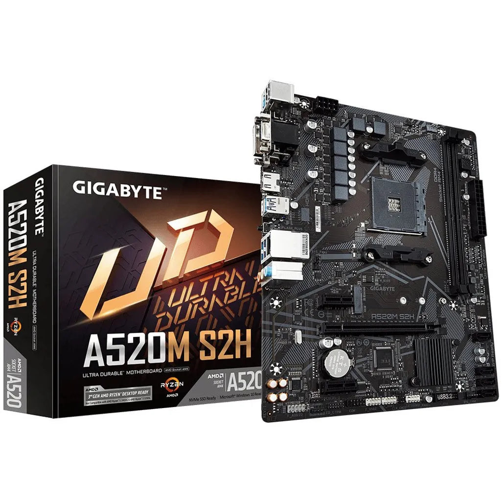 GIGABYTE AMD A520 Chipset for 3rd Generation AMD Ryzen  processors