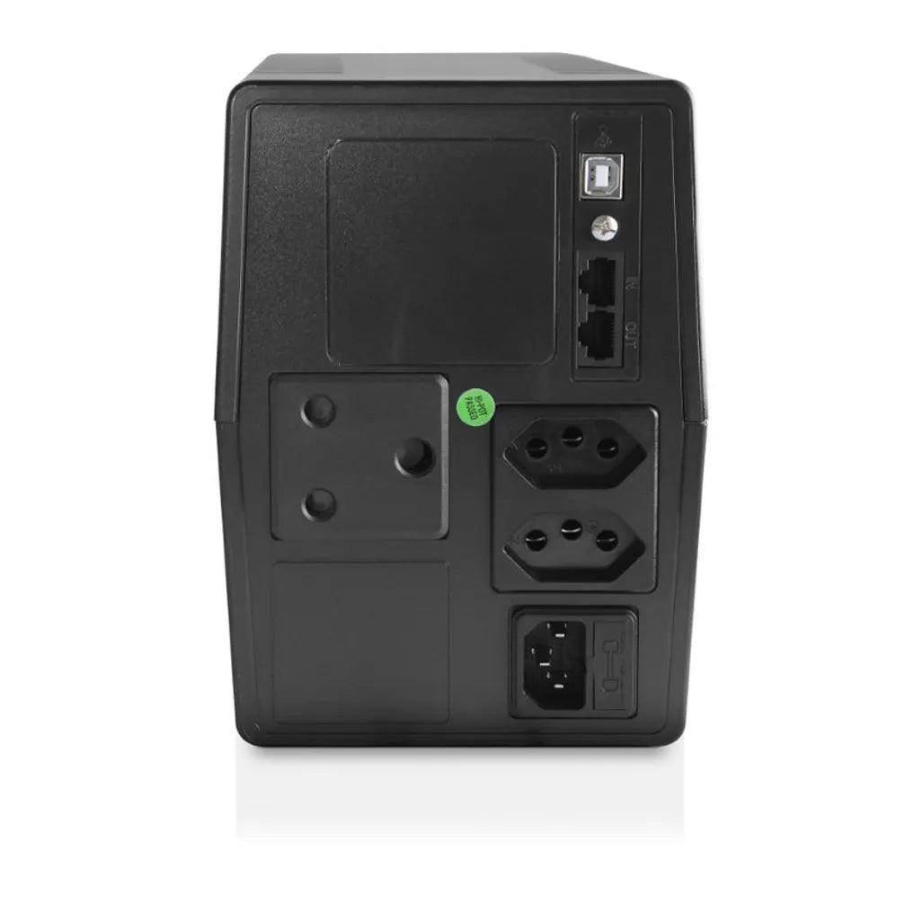 RCT 1000VA LINE-INTERACTIVE UPS (600W, LED DISPLAY, 1 x USB PORT, PLUS 1x SA WALL SOCKET ) - hereUR