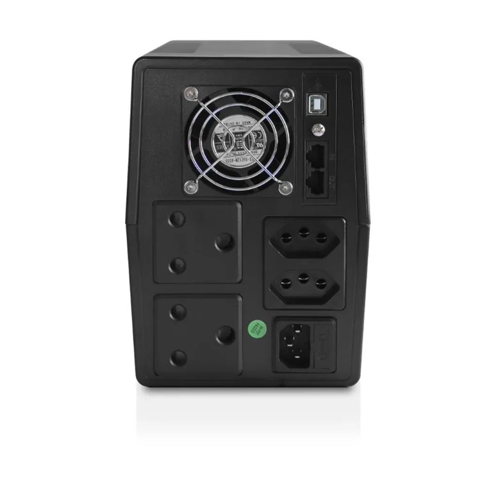 RCT 2000VAS LINE-INTERACTIVE UPS (1200W, LED DISPLAY, 1 x USB PORT,PLUS 2x SA WALL SOCKET ) - hereUR