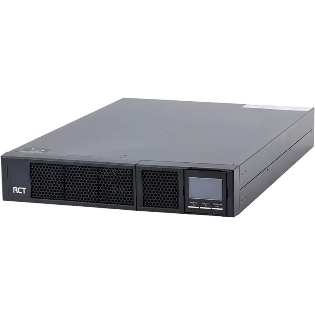 RCT 6000VA/4800WONLINE RACKMOUNT UPS RCT 6000VA Online Rackmount UPS with 90% battery charge in 9 hours, microprocessor control for high reliability, and free monitoring software. R 18999.00 RCT