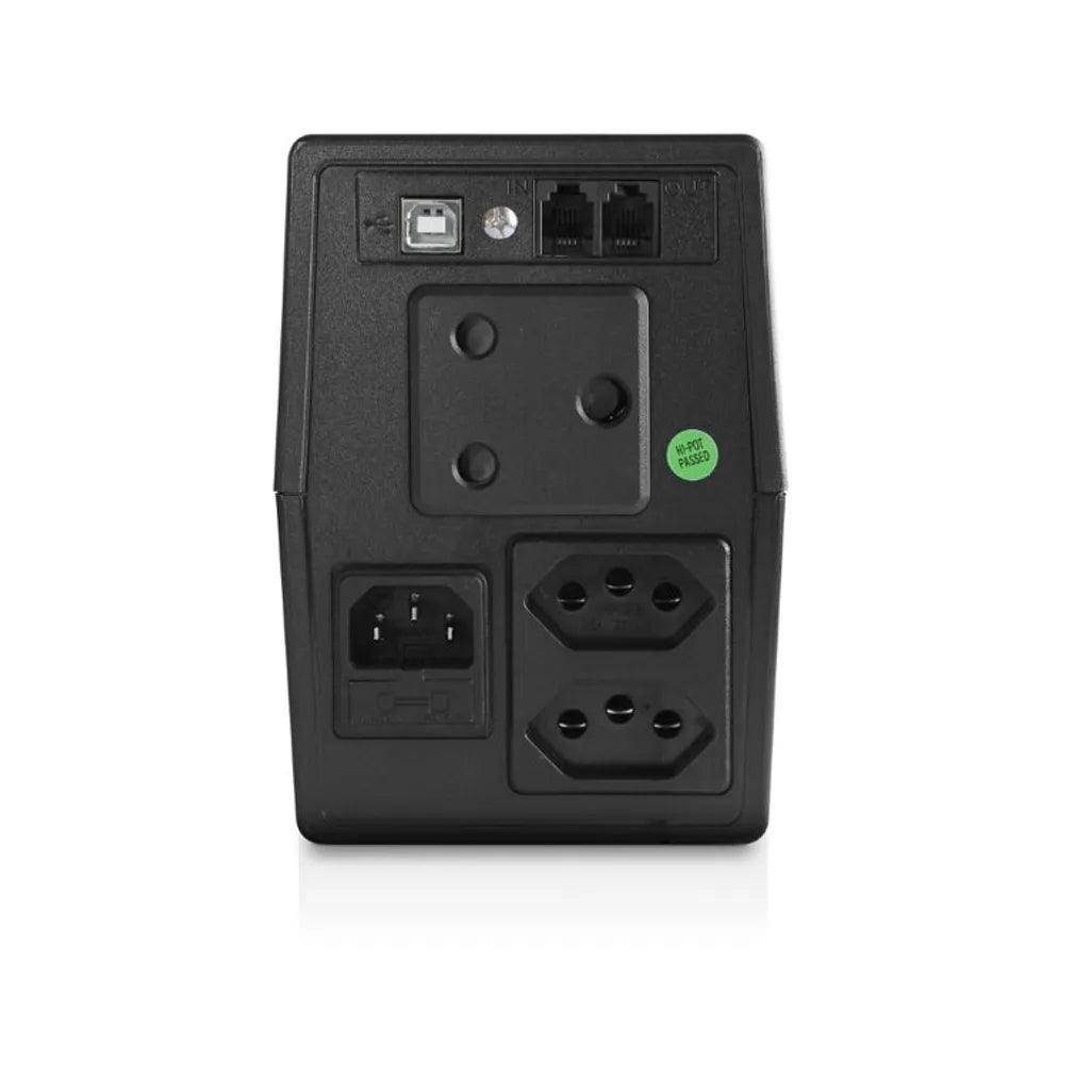 RCT 850VA LINE-INTERACTIVE UPS (480W, LED DISPLAY, 1 x USB PORT, PLUS 1 x SA WALL SOCKET - hereUR