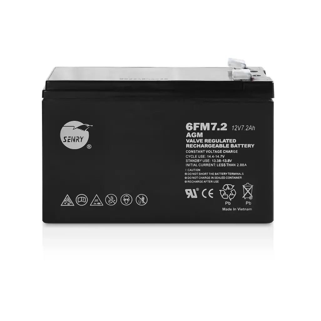 RCT SENRY 12V DC 7AH RECHARGEABLE SEALED AGM BATTERY Power your devices with the RCT SENRY 12V DC 7AH rechargeable AGM battery. Reliable, compact, and designed for various applications. Ideal energy solution. R 224.00 RCT