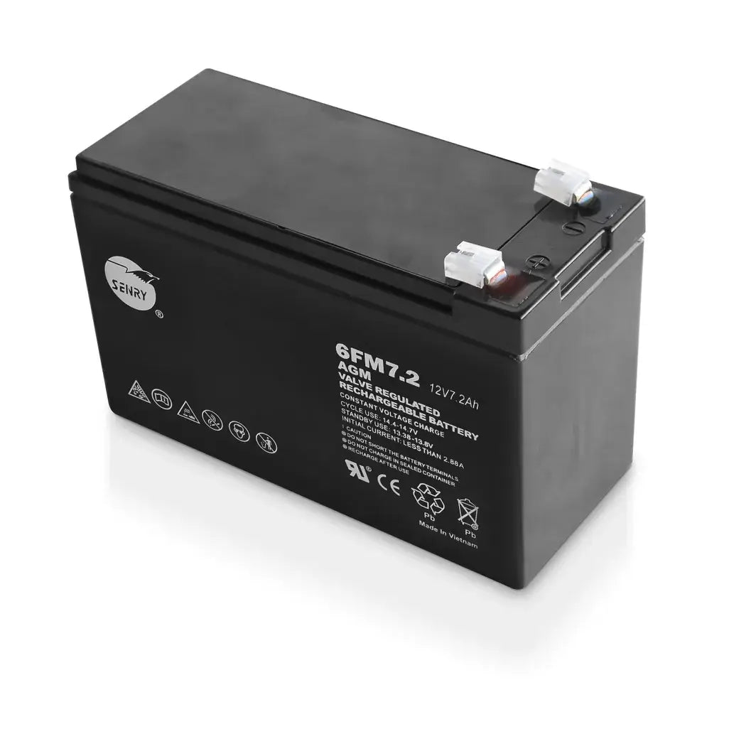 RCT SENRY 12V DC 7AH RECHARGEABLE SEALED AGM BATTERY Power your devices with the RCT SENRY 12V DC 7AH rechargeable AGM battery. Reliable, compact, and designed for various applications. Ideal energy solution. R 224.00 RCT