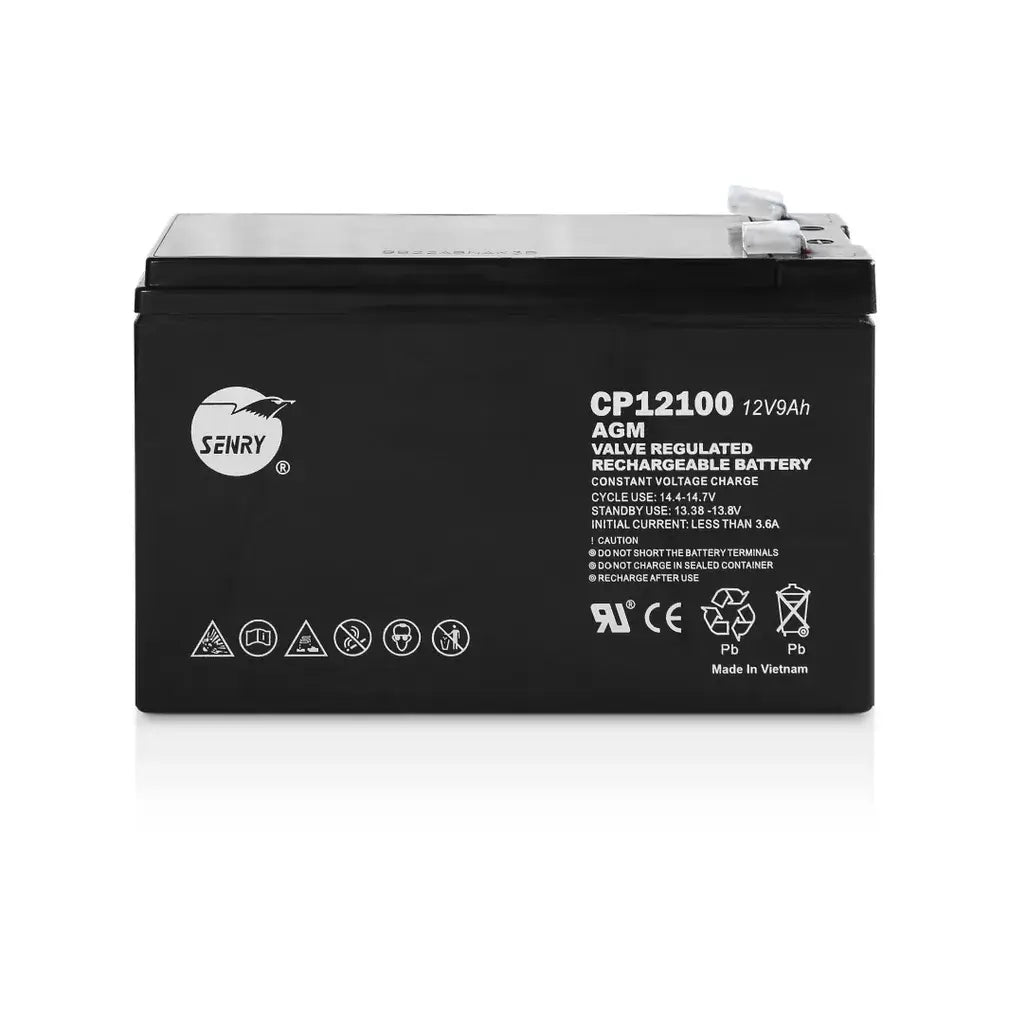 12V 9AH RCT SENRY AGM Battery - Long-Lasting PowerUpgrade to RCT SENRY's 12V 9AH AGM battery for dependable, efficient power. Perfect for electronics, enjoy durable & rechargeable energy.R 350.00RCT