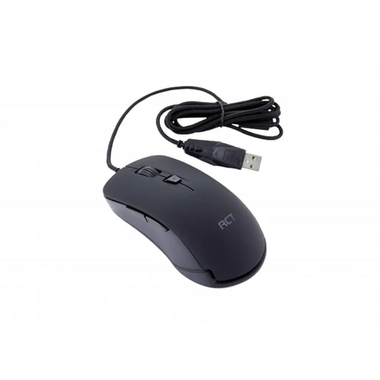 RCT CT12 Optical USB Mouse Black 3200 DPI - Wired